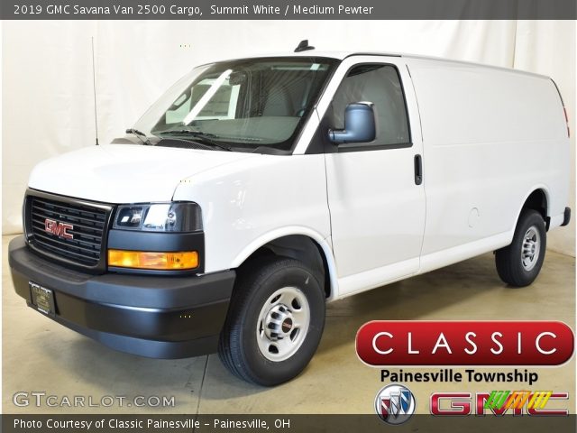 2019 GMC Savana Van 2500 Cargo in Summit White