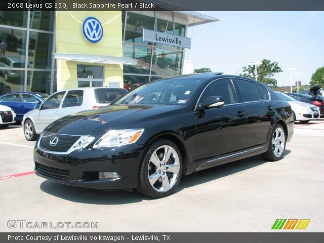 2008 Lexus GS 350 in Black Sapphire Pearl