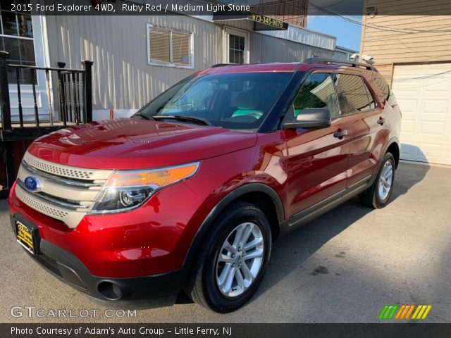 2015 Ford Explorer 4WD in Ruby Red