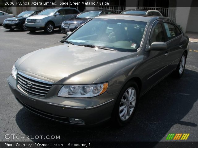 2006 Hyundai Azera Limited in Sage Green Metallic