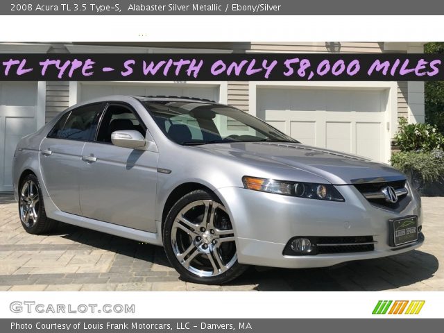 2008 Acura TL 3.5 Type-S in Alabaster Silver Metallic
