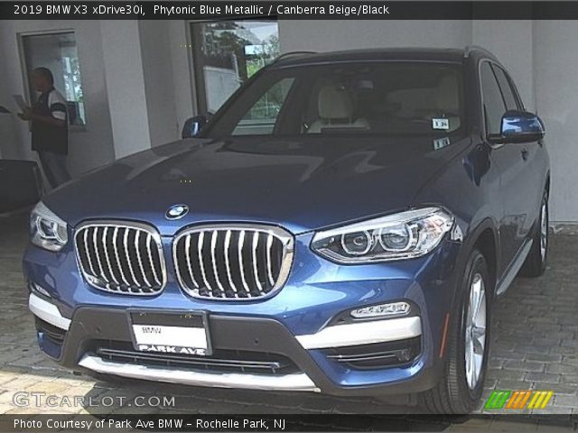 2019 BMW X3 xDrive30i in Phytonic Blue Metallic