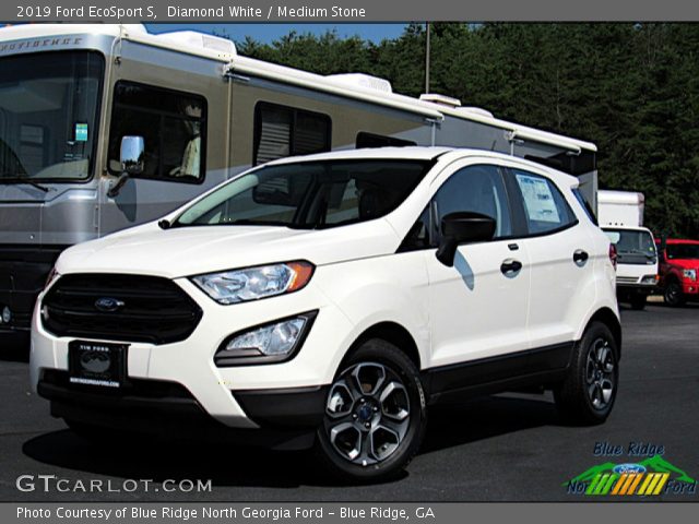 2019 Ford EcoSport S in Diamond White