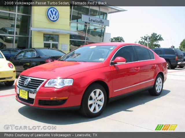 2008 Volkswagen Passat Turbo Sedan in Tornado Red