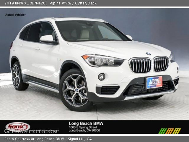 2019 BMW X1 sDrive28i in Alpine White