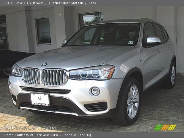 2016 BMW X3 xDrive28i in Glacier Silver Metallic