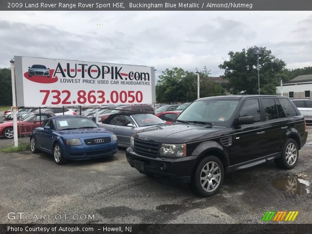 2009 Land Rover Range Rover Sport HSE in Buckingham Blue Metallic