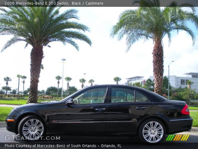 2008 Mercedes-Benz E 350 Sedan in Black