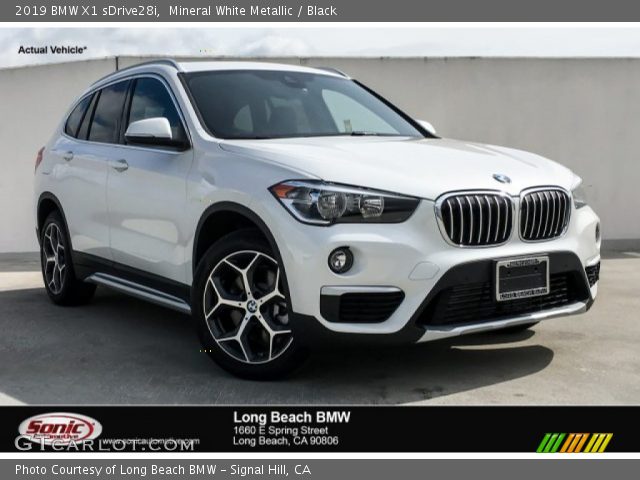 2019 BMW X1 sDrive28i in Mineral White Metallic