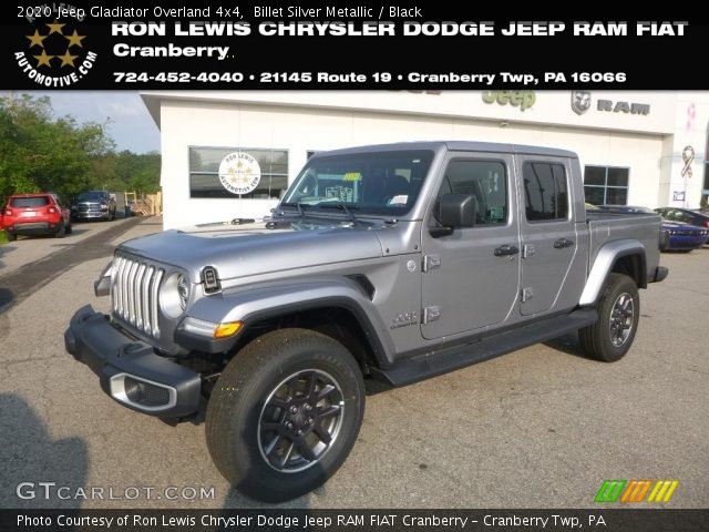 2020 Jeep Gladiator Overland 4x4 in Billet Silver Metallic