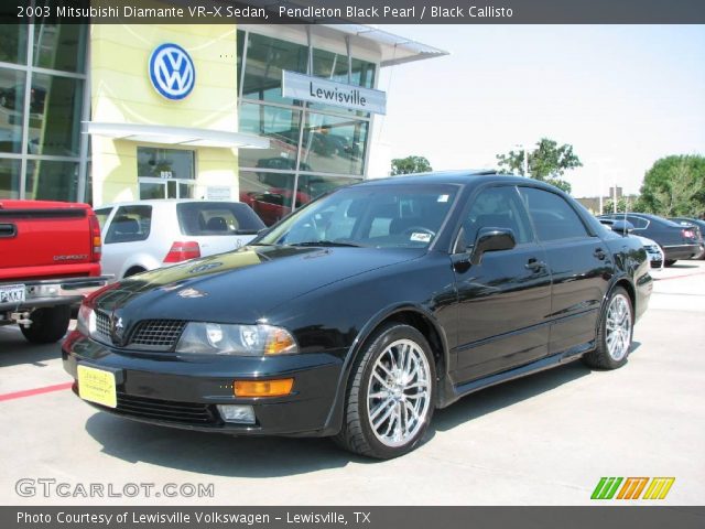 2003 Mitsubishi Diamante VR-X Sedan in Pendleton Black Pearl