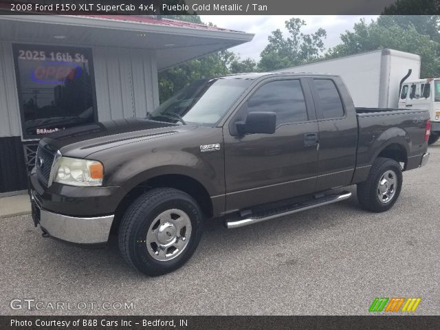 2008 Ford F150 XLT SuperCab 4x4 in Pueblo Gold Metallic