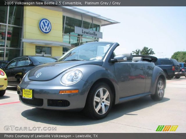 2006 Volkswagen New Beetle 2.5 Convertible in Platinum Grey