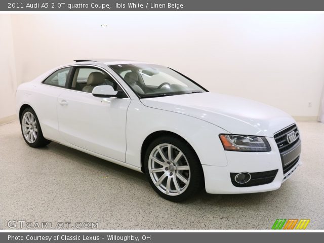 2011 Audi A5 2.0T quattro Coupe in Ibis White