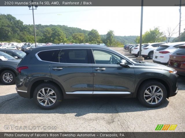 2020 Hyundai Santa Fe SEL AWD in Rainforest