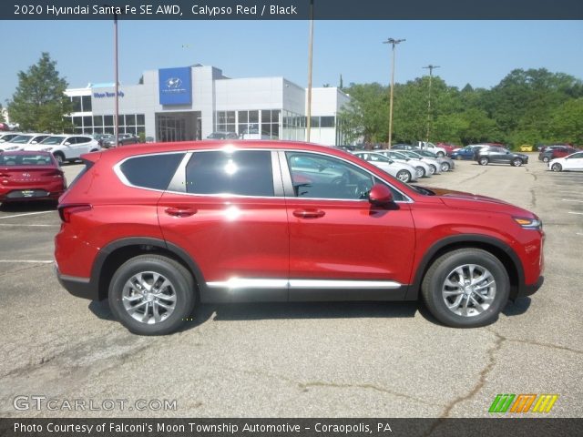 2020 Hyundai Santa Fe SE AWD in Calypso Red