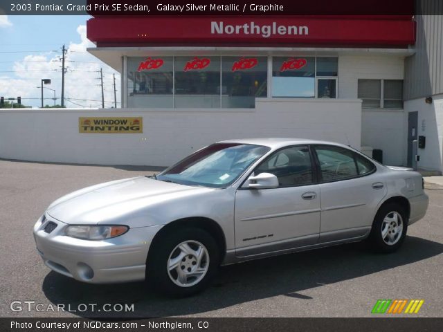 2003 Pontiac Grand Prix SE Sedan in Galaxy Silver Metallic