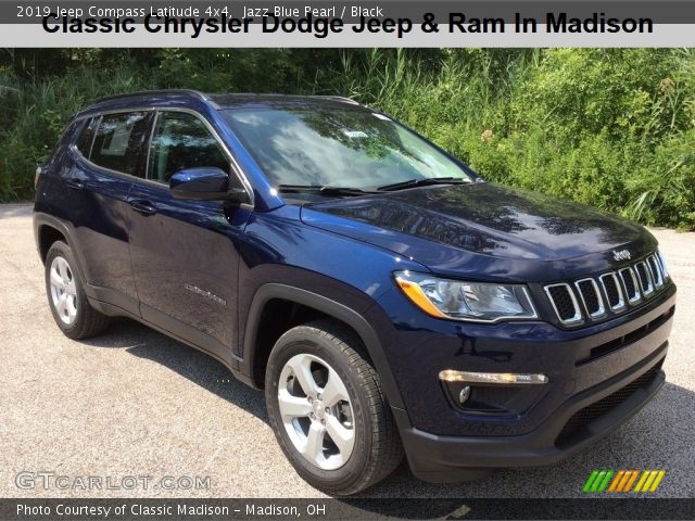 2019 Jeep Compass Latitude 4x4 in Jazz Blue Pearl