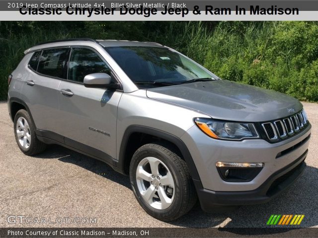 2019 Jeep Compass Latitude 4x4 in Billet Silver Metallic