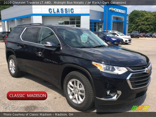 2020 Chevrolet Traverse LT AWD in Midnight Blue Metallic