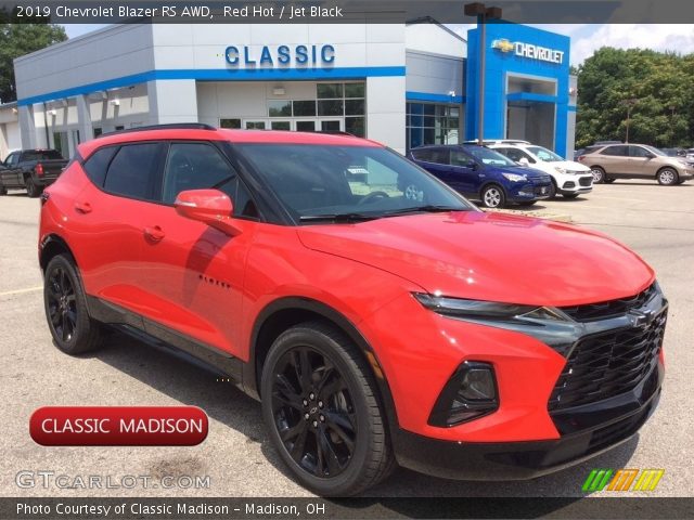 2019 Chevrolet Blazer RS AWD in Red Hot