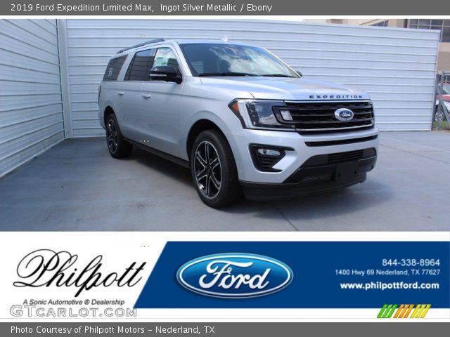 2019 Ford Expedition Limited Max in Ingot Silver Metallic
