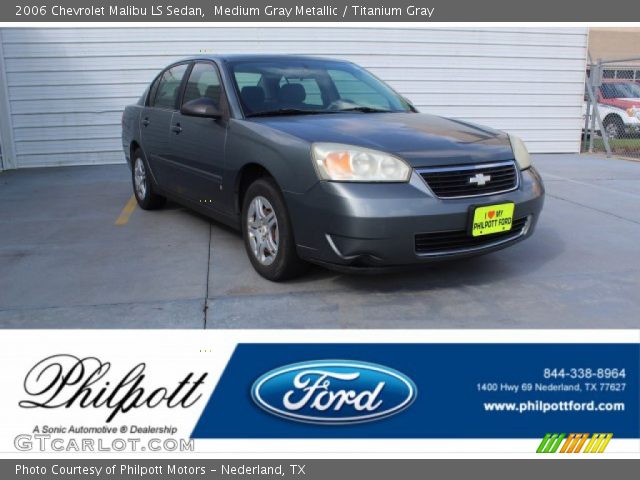 2006 Chevrolet Malibu LS Sedan in Medium Gray Metallic