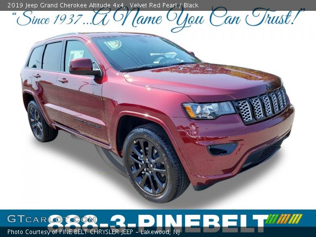 2019 Jeep Grand Cherokee Altitude 4x4 in Velvet Red Pearl