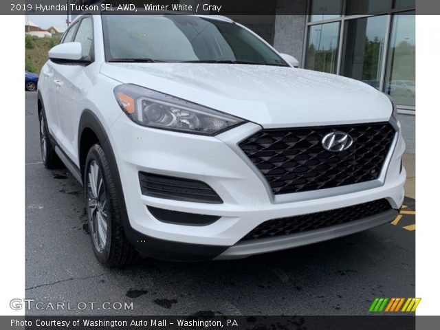 2019 Hyundai Tucson SEL AWD in Winter White