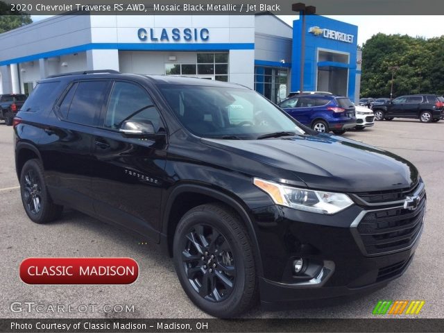 2020 Chevrolet Traverse RS AWD in Mosaic Black Metallic