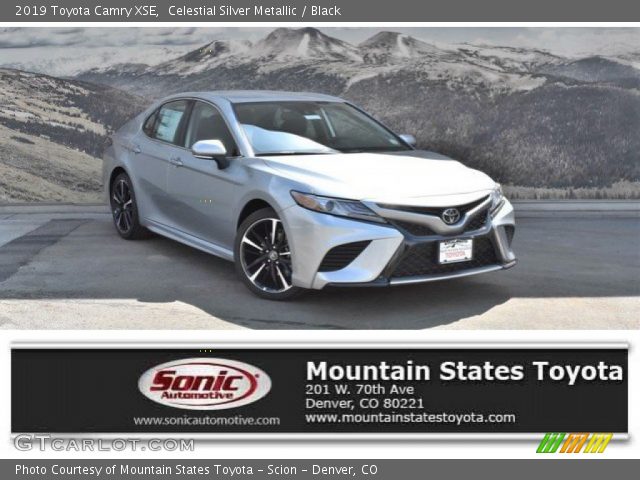 2019 Toyota Camry XSE in Celestial Silver Metallic