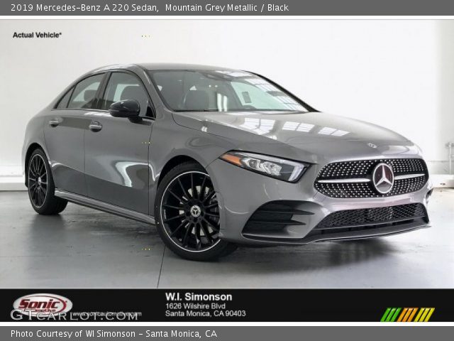2019 Mercedes-Benz A 220 Sedan in Mountain Grey Metallic