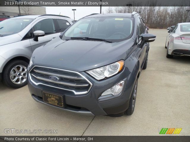 2019 Ford EcoSport Titanium in Smoke Metallic