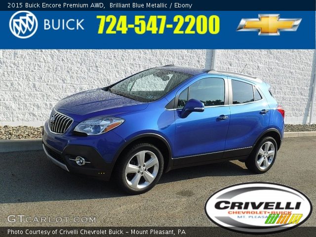 2015 Buick Encore Premium AWD in Brilliant Blue Metallic