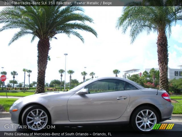 2006 Mercedes-Benz SLK 350 Roadster in Pewter Metallic