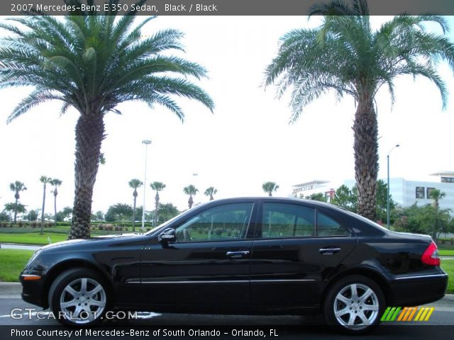 2007 Mercedes-Benz E 350 Sedan in Black