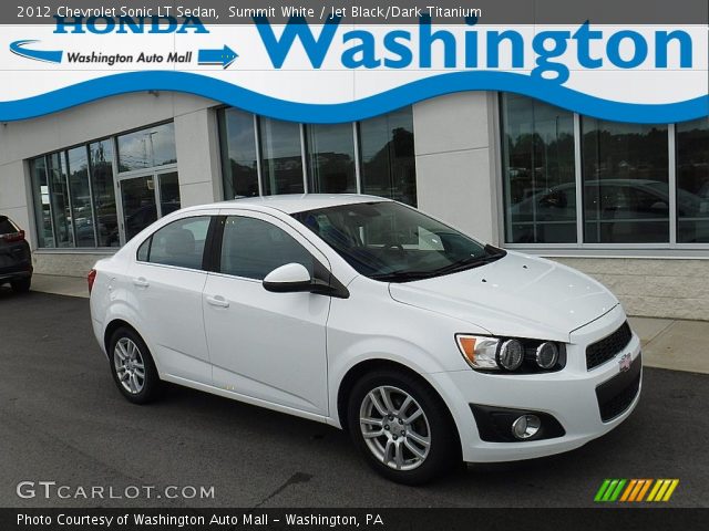 2012 Chevrolet Sonic LT Sedan in Summit White