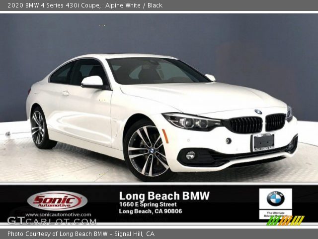 2020 BMW 4 Series 430i Coupe in Alpine White