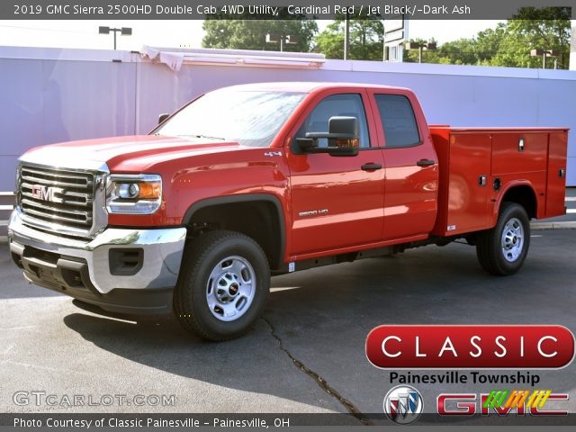 2019 GMC Sierra 2500HD Double Cab 4WD Utility in Cardinal Red