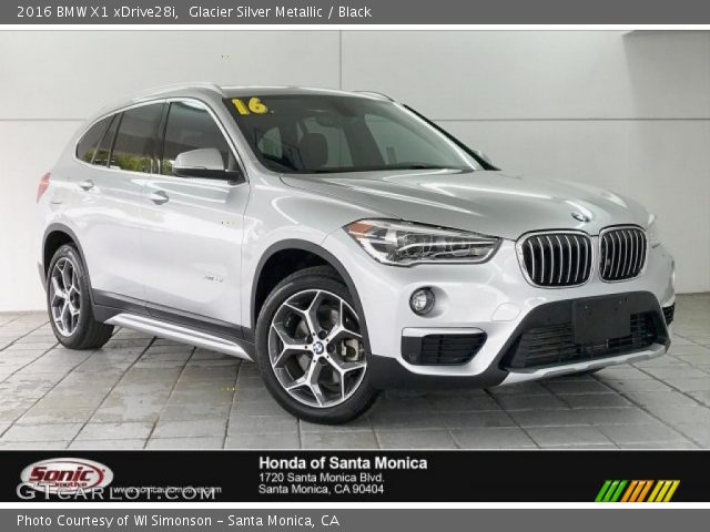 2016 BMW X1 xDrive28i in Glacier Silver Metallic