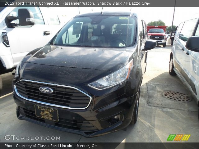 2019 Ford Transit Connect XLT Passenger Wagon in Shadow Black