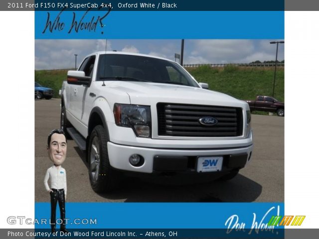 2011 Ford F150 FX4 SuperCab 4x4 in Oxford White
