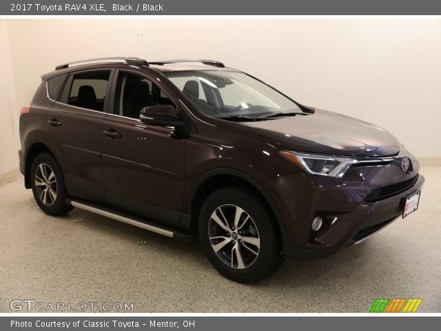 2017 Toyota RAV4 XLE in Black