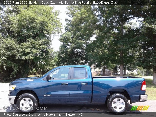 2019 Ram 1500 Big Horn Quad Cab 4x4 in Patriot Blue Pearl