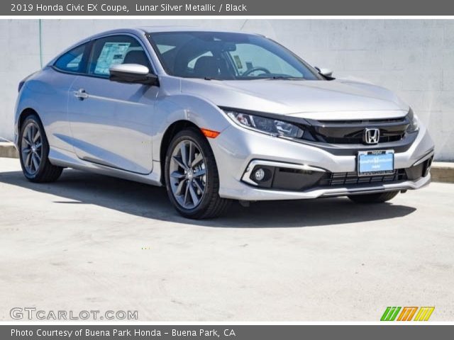 2019 Honda Civic EX Coupe in Lunar Silver Metallic