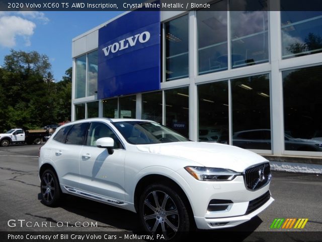 2020 Volvo XC60 T5 AWD Inscription in Crystal White Metallic