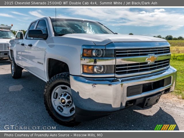 2015 Chevrolet Silverado 2500HD WT Double Cab 4x4 in Summit White