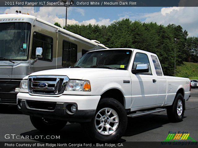 2011 Ford Ranger XLT SuperCab 4x4 in Oxford White