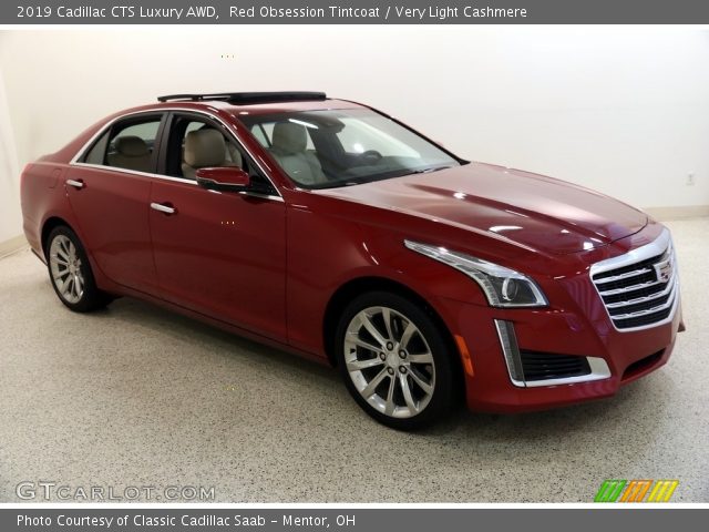 2019 Cadillac CTS Luxury AWD in Red Obsession Tintcoat