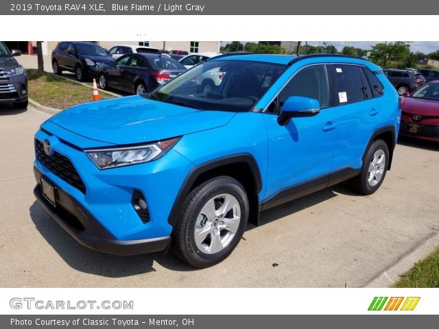 2019 Toyota RAV4 XLE in Blue Flame